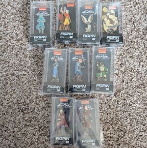 Avatar The Last Airbender Figpin Collection NWT